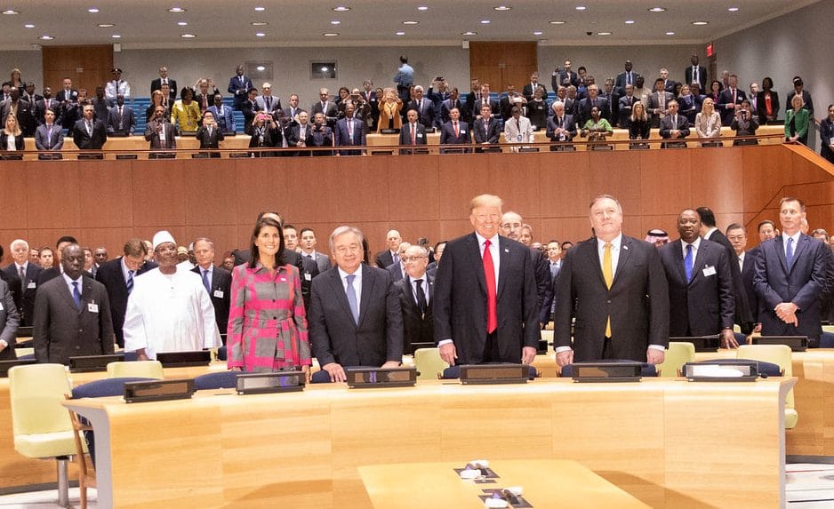 "President Donald J. Trump participates in the Global Call to Action on the World Drug Problem"