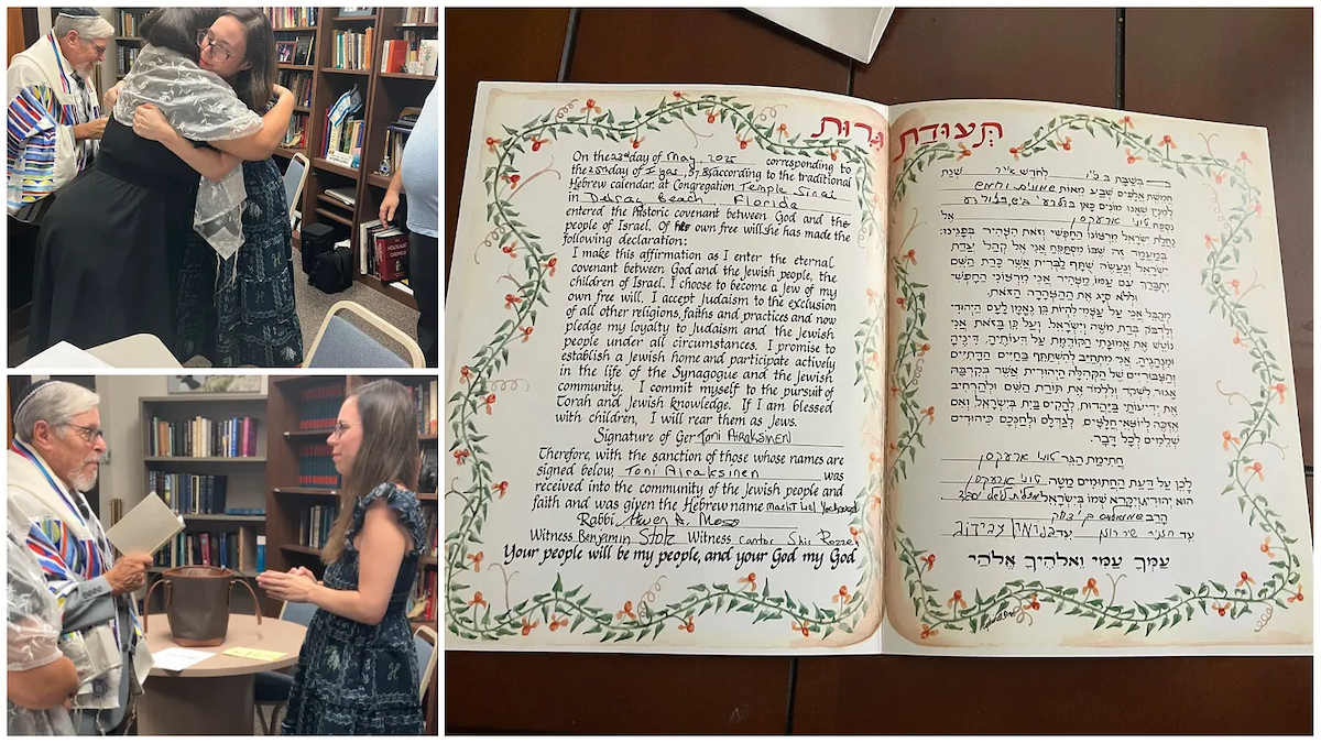 Toni Airaksinen: It's Official — I Converted To Judaism