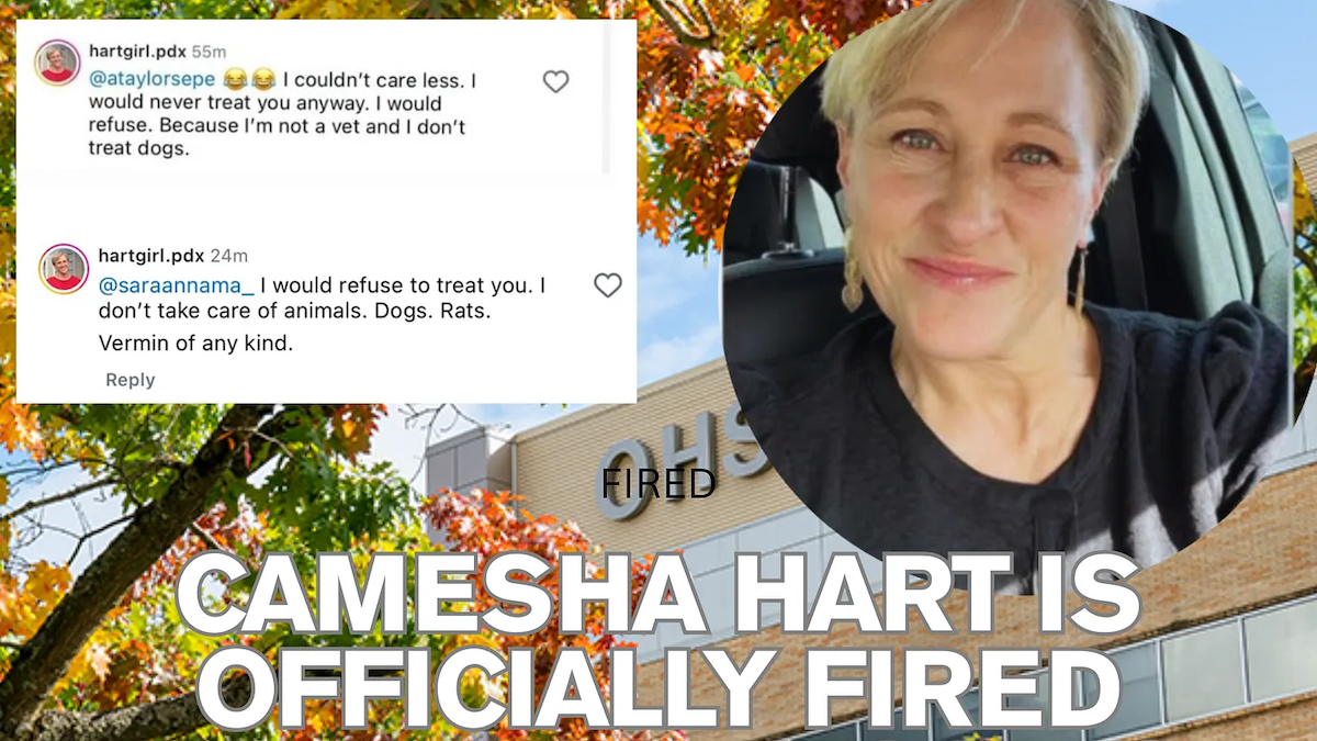 Nurse Camesha Hart OFFICIALLY FIRED after Interest in Joining Hamas, Calling Jews "Rats" and "Vermin"