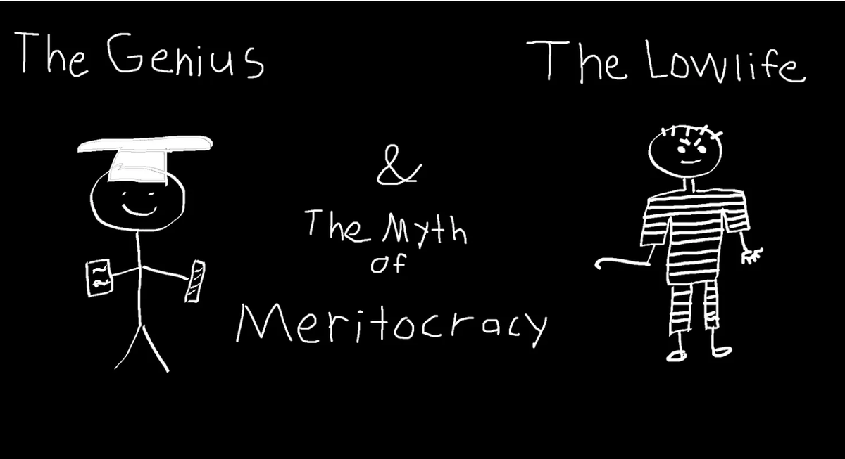The Genius and the Lowlife: Two Lives, Zero Choice