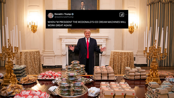 Trump Promised to Fix McDonald’s Ice Cream Machines—Will He Deliver?