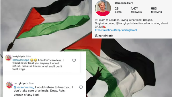 Oregon Nurse Who Called Jews ‘Vermin’ Under Investigation—Could Lose License