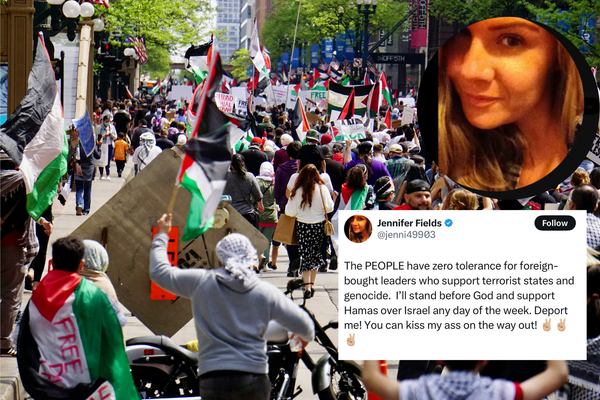 Nurse says “I support Hamas,” Tells Detractors “Deport Me!”